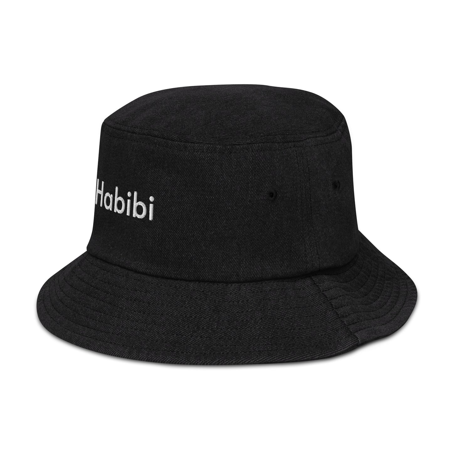 HABIBI DENIM BUCKET HAT