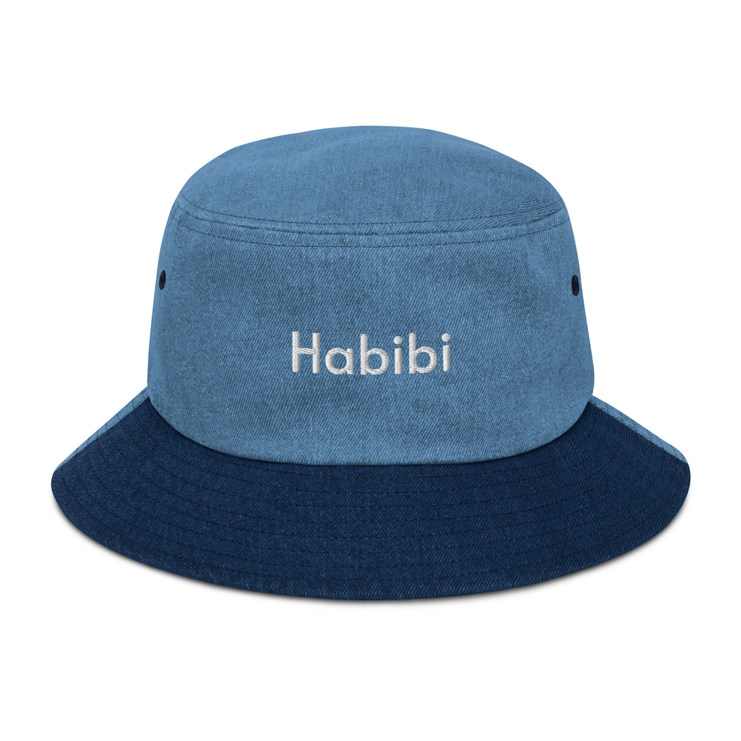 HABIBI DENIM BUCKET HAT