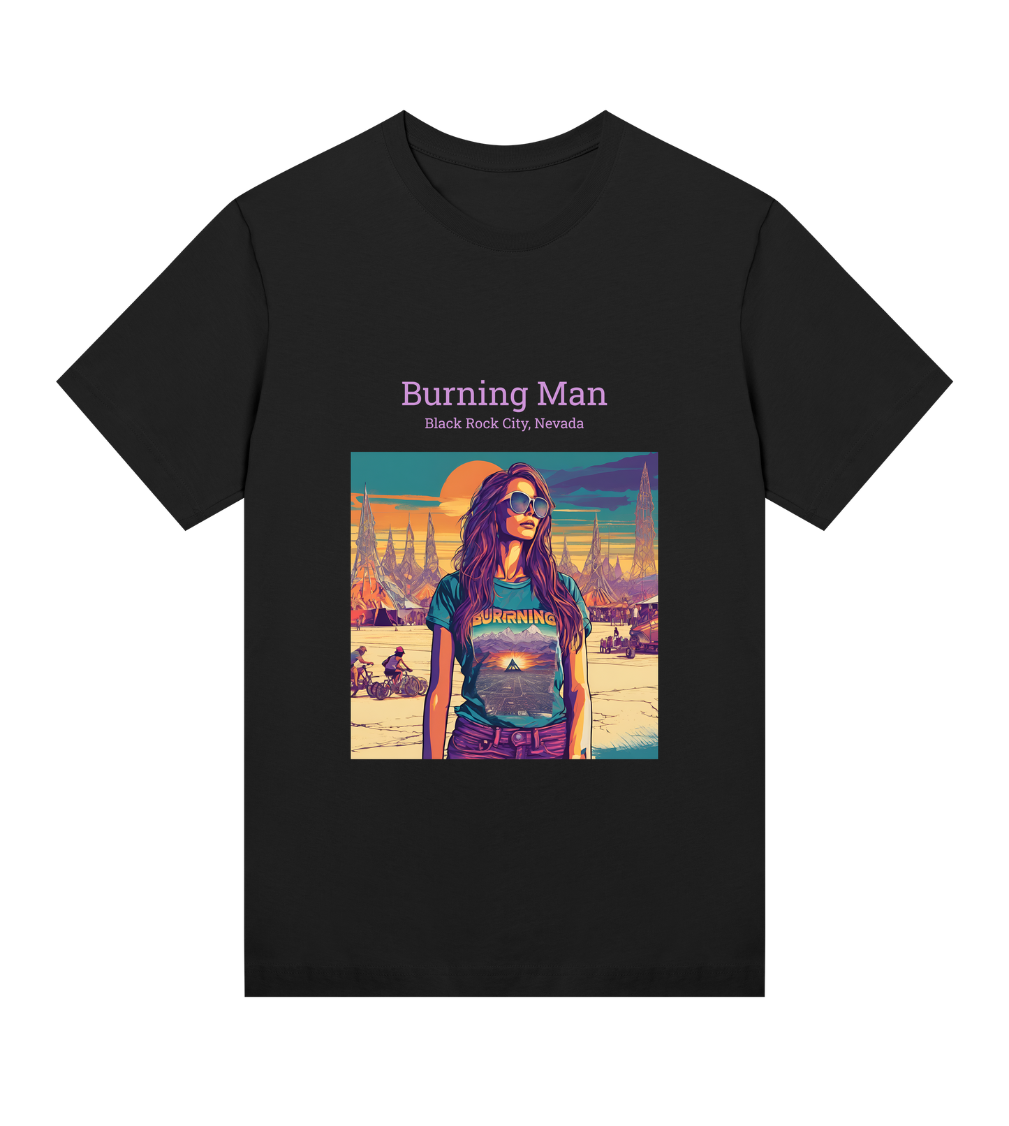 BURNING MAN T-SHIRT