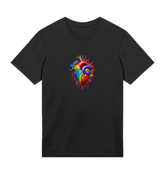 RAINBOW HEART T-SHIRT