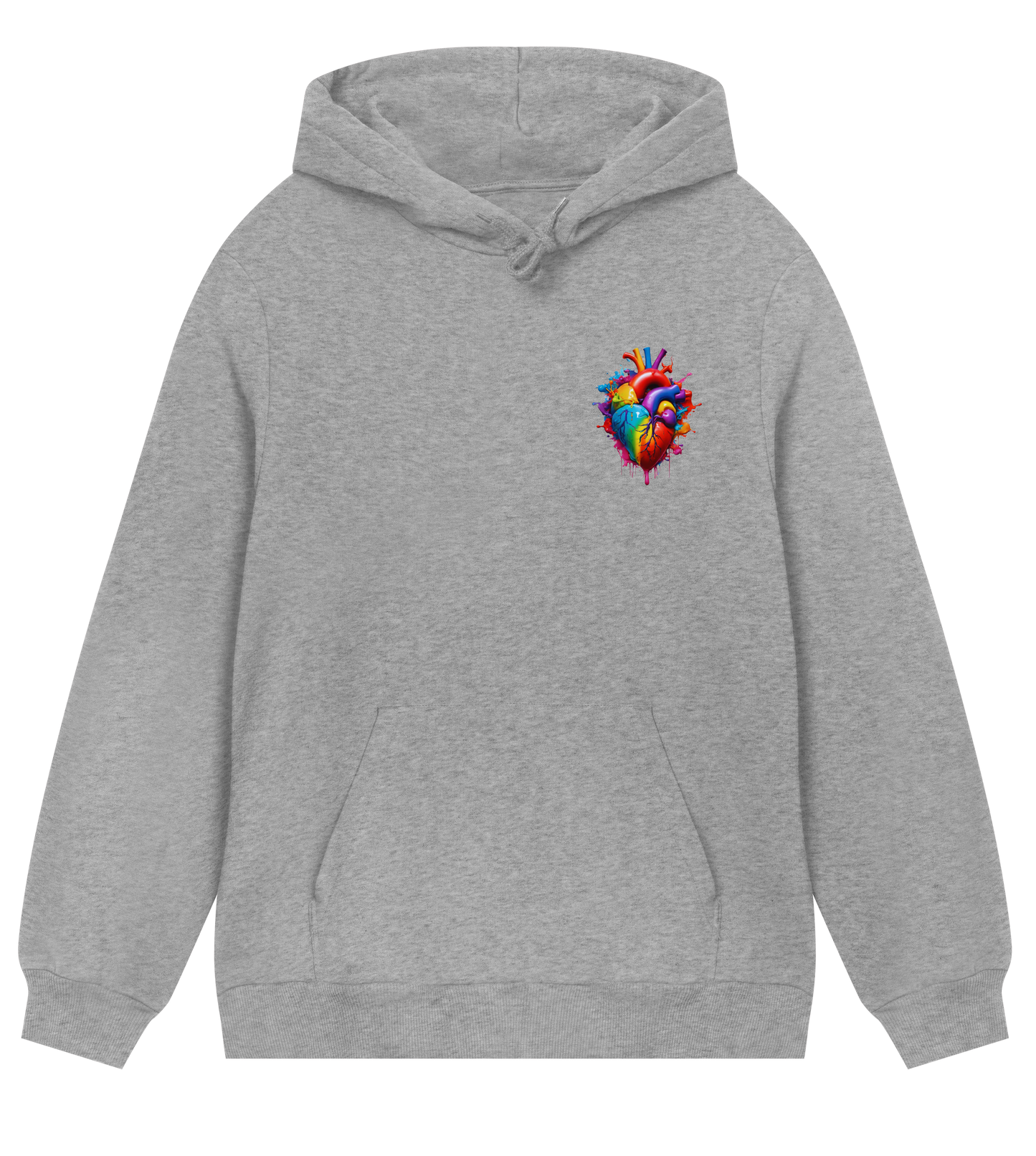 RAINBOW HEART HOODIE