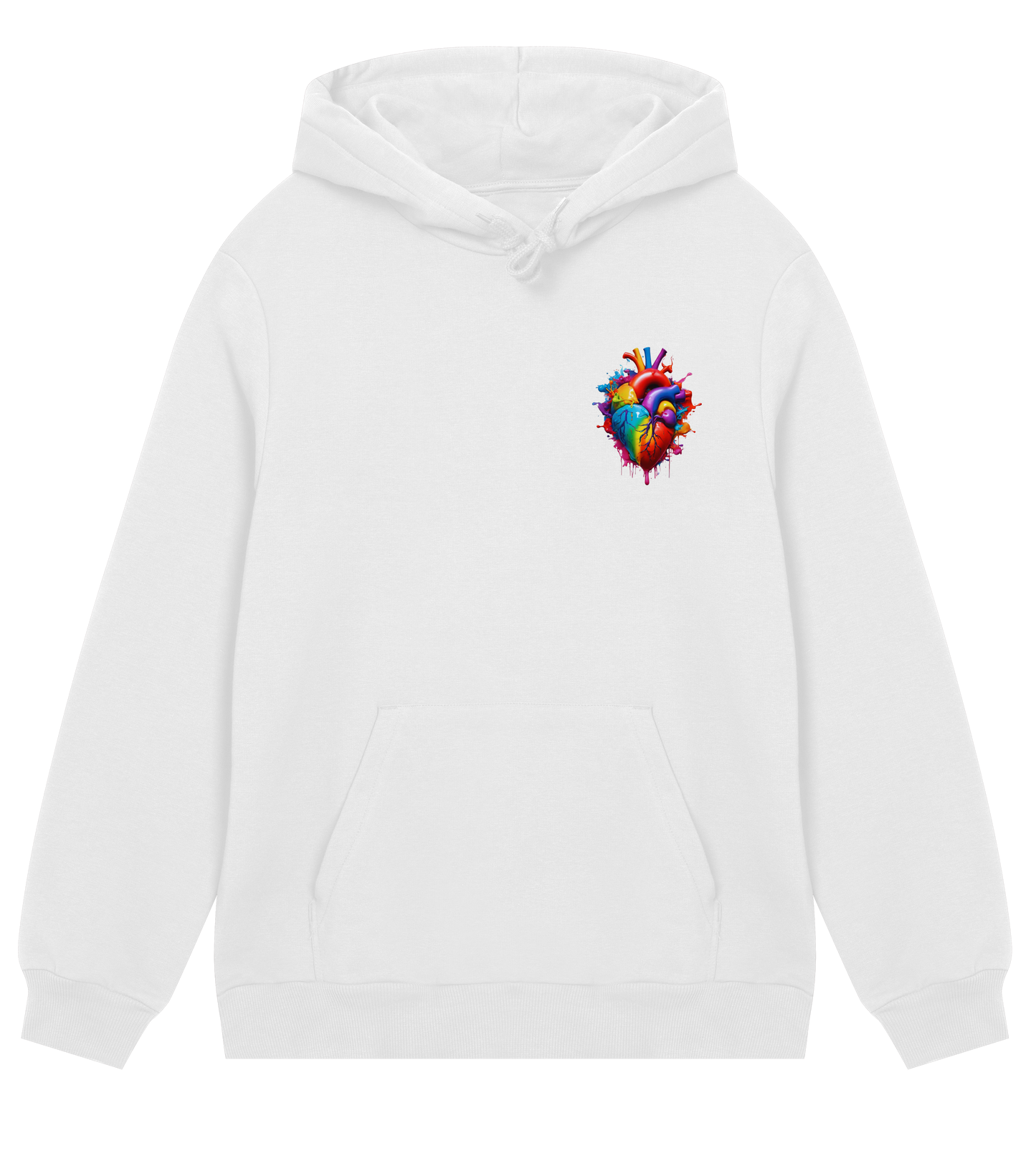 RAINBOW HEART HOODIE