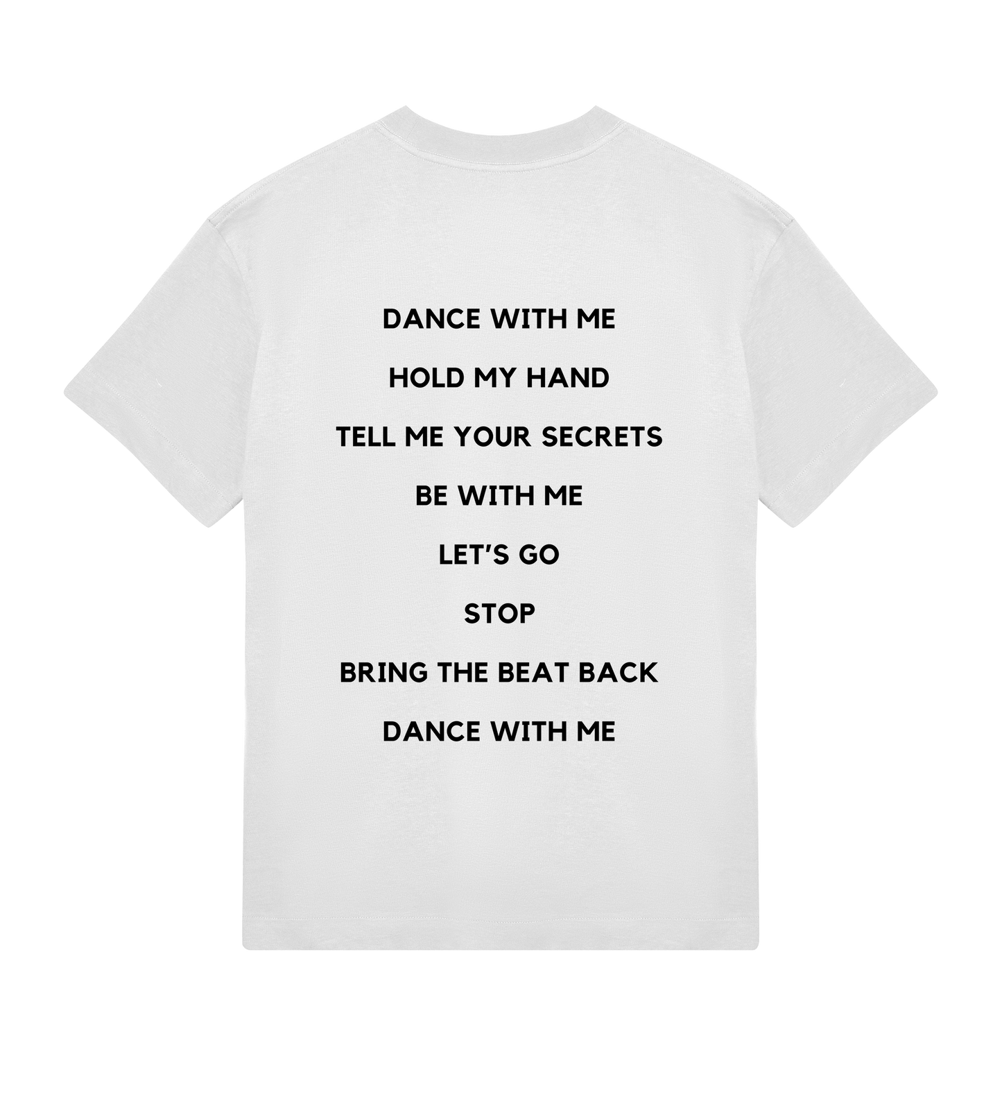 DANCE WITH ME OVERSIZED T-SHIRT