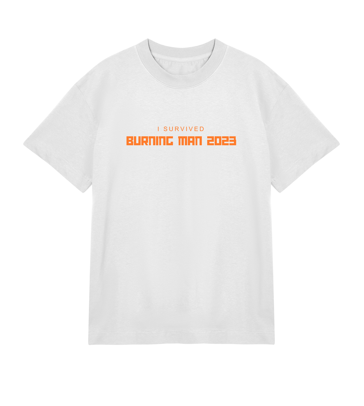 BURNING MAN OVERSIZED T-SHIRT